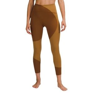 NWT Lululemon Nulu Colorblock High Rise Tight 25” Size 12